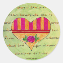 ラブレター&Aバラ – シール