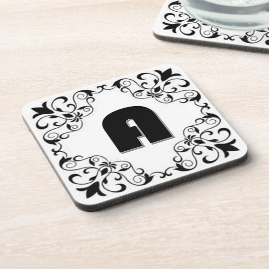 ラブレター "A" コースター (左側)