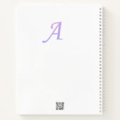 ラブレター "A"  ノートブック (裏面)