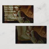 ラブレター、Fragonard著、ジーンHonoré (ベスト 名刺 (正面/裏面)