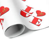 ラブレター(L♥VE) ラッピングペーパー (ロールコーナー)