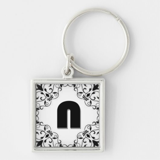 ラブレター"N" キーホルダー (正面)