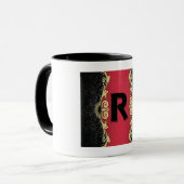 ラブレター「R」 マグカップ (正面左)