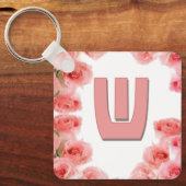 ラブレター「W」 キーホルダー (正面)