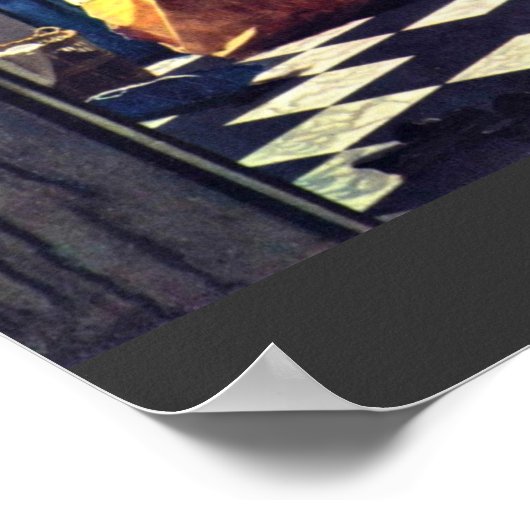 ラブレターbyヨハネス・バーメール ポスター (角)