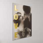 ラブレッはっきりしたト写真 箔ポスター (レイダウン)