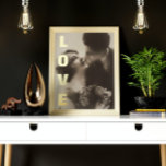 ラブレッはっきりしたト写真 箔ポスター<br><div class="desc">ラブレッはっきりしたト写真 | WALL Foilプリント</div>