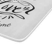 ラブレッカスタムトタイポグラフィガラス製 カッティングボード (角)