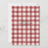 ラブレッドと金ゴールドコラージュ家族の送信 シーズンカード (裏面)