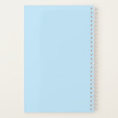 ラブレッドの手作りレシピ手帳 ノートブック (裏面)