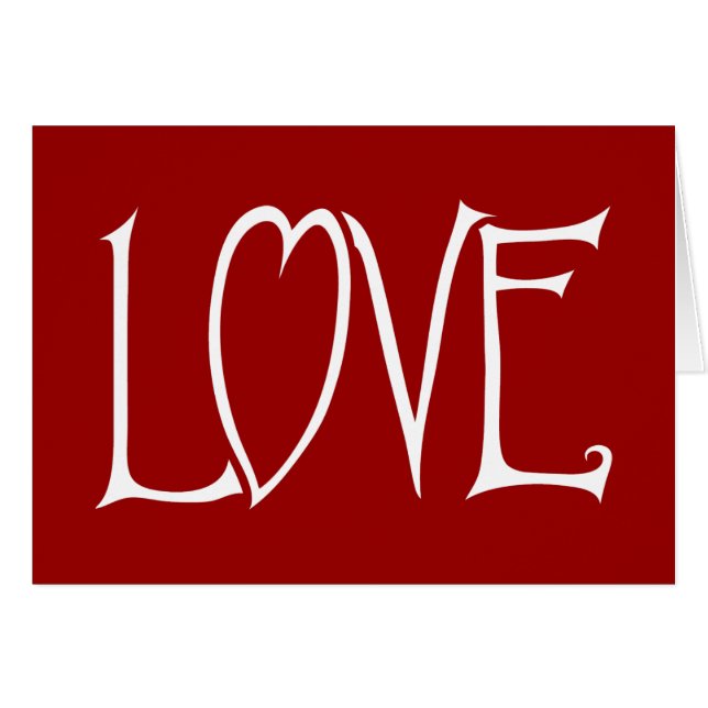 ラブレッドカード (正面横)