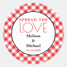 ラブレッドギンガム結婚式の引き出物