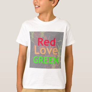 ラブレッドゴールデングリーン Tシャツ