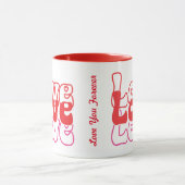 ラブレトロバレンタイン マグカップ (中央)