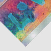 ラブレトロヒッパイブルーレッドオレンジボヘミアンカントリー 薄葉紙 (詳細)