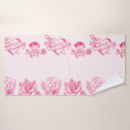 ラブレトロ バスタオルセット