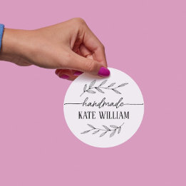 ラブレル手作りラブギフトラベル ラウンドシール