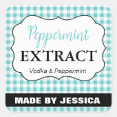 ラブレー焼いたベルHM003_18sqv2でカスタマイズ可能 スクエアシール (正面)