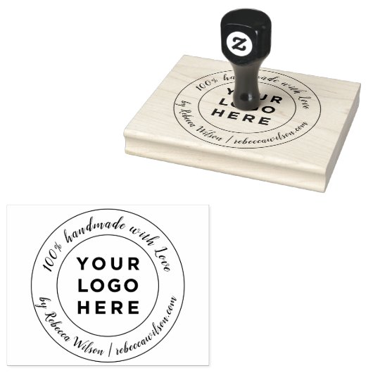 ラブロエレガントゴで手作りの手書き文字 ラバースタンプ (押印)