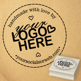 ラブロゴで手作り素朴 ラバースタンプ