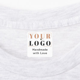 ラブロゴ付きカスタム手作り衣料品 ラベル