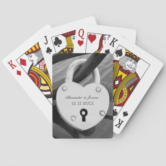 ラブロッカーのウェディングパ遊ーティーのカード トランプ (裏面)