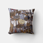 ラブロックとエッフェルタワー。パリ。フランス。 クッション (正面)