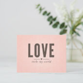 ラブロックマイワールドヴィンテージはがき ポストカード (スタンド正面)