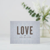 ラブロックマイワールドヴィンテージはがき ポストカード (スタンド正面)