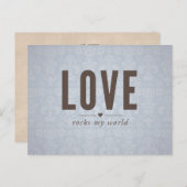 ラブロックマイワールドヴィンテージはがき ポストカード (正面/裏面)