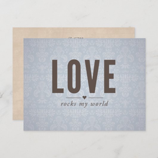 ラブロックマイワールドヴィンテージはがき ポストカード (正面/裏面)