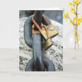 ラブロック カード (黄色い花)