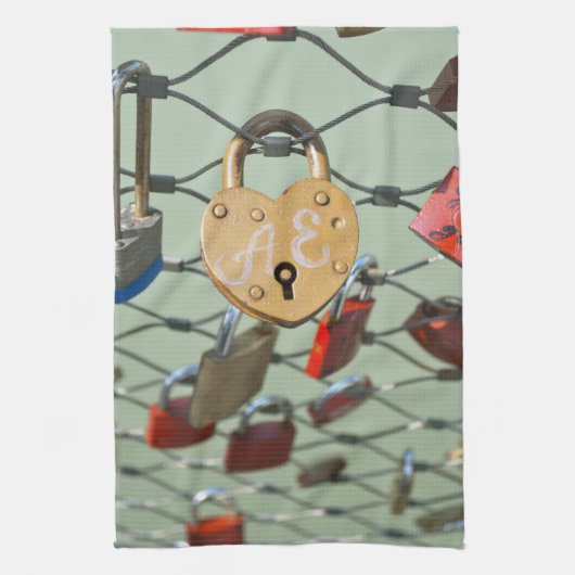 ラブロック キッチンタオル (縦)