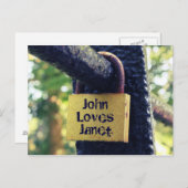 ラブロック（クロスプロセスエフェクト） ポストカード (正面/裏面)