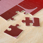 ラブロマンスレッドピンク ジグソーパズル (側面)