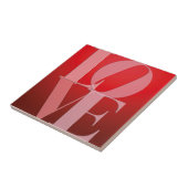 ラブロマンスレッドピンク タイル (側面)