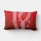 ラブロマンスレッドピンク ランバークッション (裏面)
