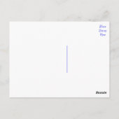 ラブロングヘアチワワワンピードッグポストカード ポストカード (裏面)