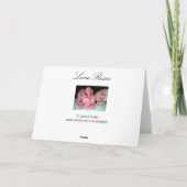 ラブローズ シーズンカード (裏面)