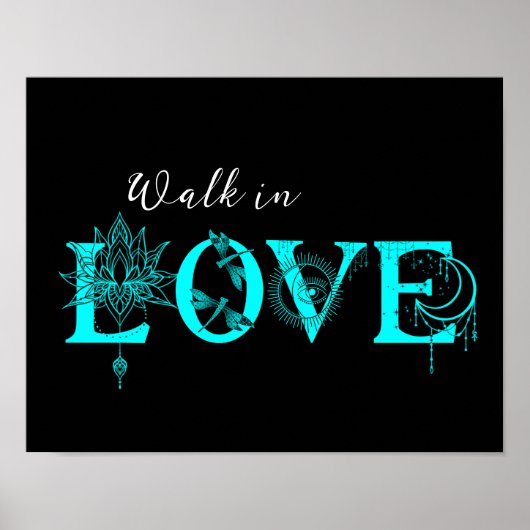 ラブロータムーンサンやる気を起こさせるトンフライで歩く ポスター (正面)