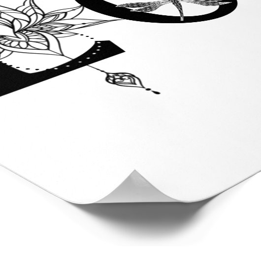 ラブロータムーンサンやる気を起こさせるトンフライで歩く ポスター (角)