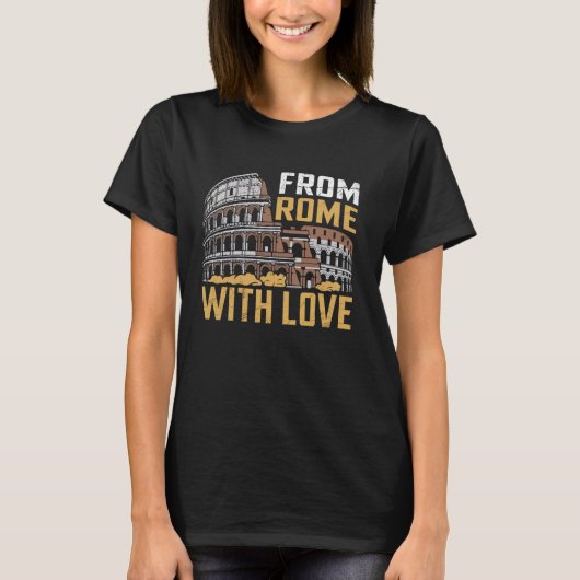 ラブローマ帝国のローマから Tシャツ (正面)
