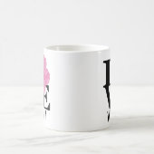 ラブワイレアピンク11oz コーヒーマグカップ (中央)