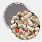 ラブワインコルク マグネット (正面/裏面)