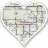 ラブワシントンカンザス シール (正面)