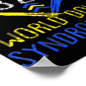 ラブワールドダウン症候群認識度デイラブ ポスター (角)