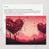 ラブワールド：あなたの手紙を書いて - バレンタインカード シーズンカード (正面/裏面)