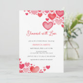 ラブヴァレンティーンズデイブライダルシャワー 招待状 (スタンド正面)
