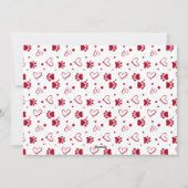 ラブヴァレンティーンズデイペットドッグ写真 シーズンカード (裏面)