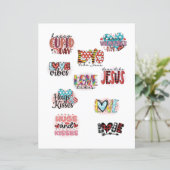 ラブヴァレンティーンズデイロマンチックなスクラップブックの要素 (スタンド正面)